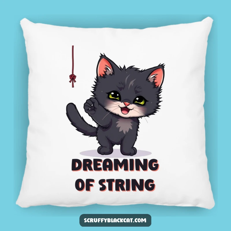 Funny Kitten Playtime Pillow - Cozy Comfort for Cat Lovers!